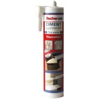 Carton de 12 cartouches Ciment Express 310 ml - Ton pierre - Fischer 522688