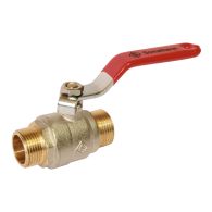 Vanne à sphère PN30 Passage intégral ACS Poignée rouge M/M 3/8''(12x17) SOMATHERM