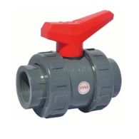Vanne à sphère PVC PN16 raccord Femelle 3/4