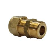 Raccord laiton bicône droit (Mâle 3/8x10) - Watts 22L0702210