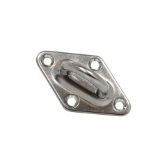 Pontet Ø8 en inox pour la fixation murale des voiles d'ombrage GARD&ROCK