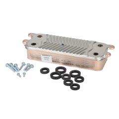 Échangeur sanitaire 14 plaques - DIFF - Référence Saunier Duval 0020186153