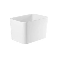 Vasque à poser TRIBO 60 - Sans percement - Blanc - Sanindusa