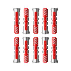 Vrac de 10 chevilles DuoPower universelles 8x40 - Fischer