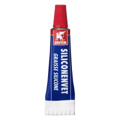 Graisse silicone 15gr, pour vannes et robinets 100% silicone, avec ACS - Griffon France