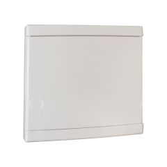 Porte blanche pour coffret d'intérieur 13 modules - Eur'Ohm