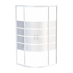 Paroi accès d'angle quart de cercle ERIS 2, L 90 x H 190cm - ONDEE By Ayor