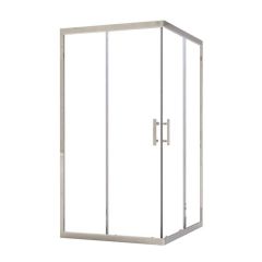 Paroi accès d'angle 2 volets ENLOK - L 80 x H 185 cm - ELMER By Ayor