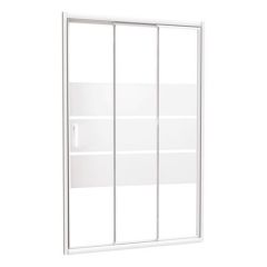 Paroi 3 volets coulissants AUMEA - L 120 x H 185 cm - ONDEE By Ayor