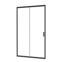 Paroi porte coulissante CONCEPT'O - profilés noirs - L 120 x 195 cm - ELMER By Ayor