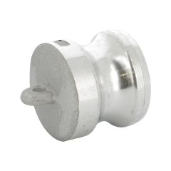 Raccord rapide à cames aluminium bouchon adaptateur DP - 1''1/4 (33/42)