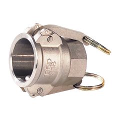 Raccord rapide à cames inox coupleur femelle D - 3/4'' (20/27)