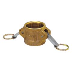 Raccord rapide à cames laiton bouchon coupleur DC - 1'' (26/34)