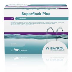 Superflock Plus - cartouche floculant spécial filtres à sable - BAYROL