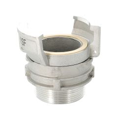 Raccord symétrique aluminium, mâle 4" (102/114) à verrou, DN100 - SFERACO