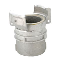 Raccord symétrique aluminium, femelle 1"1/4 (33/42) à verrou, DN32 - SFERACO