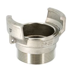 Raccord symétrique inox mâle 3/4" (20/27) sans verrou, sans joint, DN20 - SFERACO
