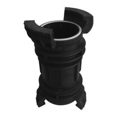 Raccord symétrique polypropylène réduction à verrou - DN80x50