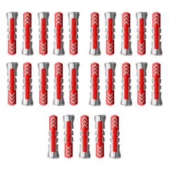 Vrac de 25 chevilles DuoPower universelles 8x40 - Fischer
