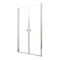 Paroi saloon portes battantes SELYNA transparente - L 90 x 194,5 cm - ELMER By Ayor
