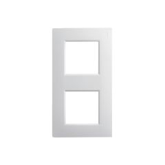 Plaque double poste blanc- Noane - IICSEN