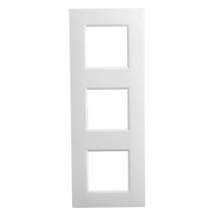 Plaque triple poste blanc - Noane - IICSEN