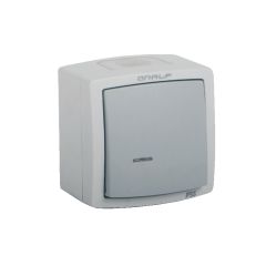 Va et vient ou interrupteur lumineux. Fonction témoin. Compatible LED IP55 NF - ONALP - IICSEN