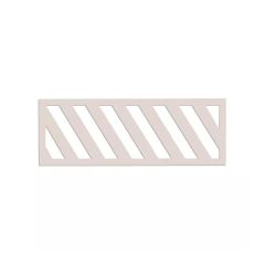 Pochoir de marquage au sol réutilisable souple (polyester 0,2mm) - Zebra 130x40 cm