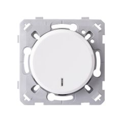 Interrupteur à voyant blanc EPURE NF - Ohmtec - IICSEN