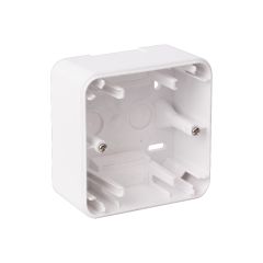 Boîtier Saillie 1 poste blanc EPURE - Ohmtec - IICSEN