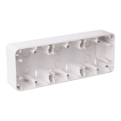 Boitier Saillie 3 postes blanc EPURE - Ohmtec - IICSEN