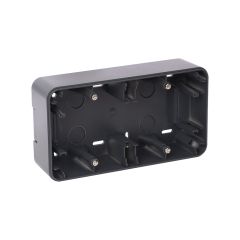 Boitier Saillie 2 postes anthracite - Ohmtec - IICSEN