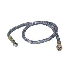 Flexible fioul Femelle 3/8" x Banjo droit, Ø8 mm, longueur 1500 mm pour chaudière FRANCO BELGE