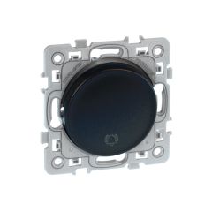 Poussoir carillon - SQUARE Anthracite - Eur'Ohm