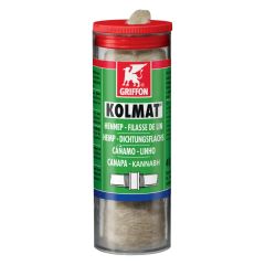 FILASSE DE LIN dévidoir 40gr pour rendre étanches les raccords filetés - Griffon France