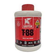 T-88 Colle PVC liquide spéciale Eau Potable 1L - Griffon France