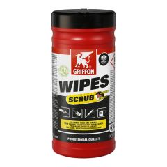 Boîte de 75 lingettes de nettoyage multi-usages professionnels avec scrub - Griffon France
