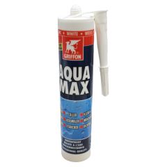 Aqua Max Mastic-Colle spécial Piscine 425gr blanc - Griffon France