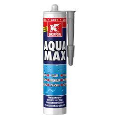Aqua Max Mastic-Colle spécial Piscine 425gr gris - Griffon France