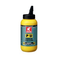Colle à bois POLYURETHANE Résistante à l'eau  D4 250gr translucide - Griffon France