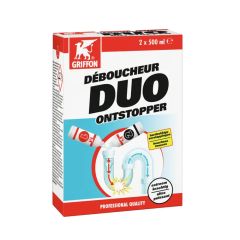 Déboucheur Duo 2x500ml - Griffon France