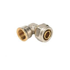 Coude Multicouche à compression Ø16x2,0 - Femelle 1/2" (15/21) - Henco