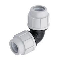 Coude 90° à compression Série 7 PE Ø20 - Plasson