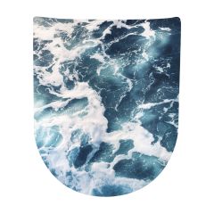 Abattant Wood Slim déclipsable WC "Océan" à descente assistée - Olfa