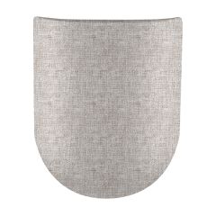 Abattant Wood Slim déclipsable WC "Linum" à descente assistée - Olfa