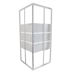 Paroi accès d'angle volets coulissant AUMEA - L 90 x H 185 cm - ONDEE By Ayor