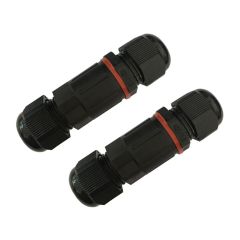 Lot de 2 connecteurs étanches droits IP68 - Ohmtec - IICSEN