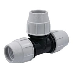 Té égal 90° à compression Millenium Série 7 PE Ø90 - Plasson