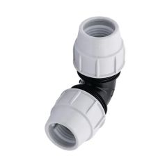 Coude 90° à compression Millenium Série 7 PE Ø90 - Plasson