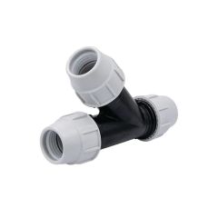 Té 45° à compression Millenium Série 7 PE Ø90 - Plasson